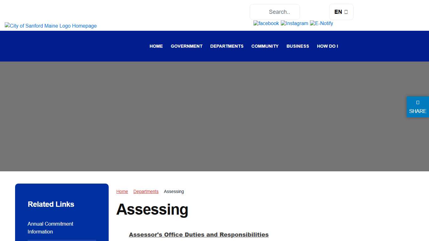 City Of Sanford, Maine